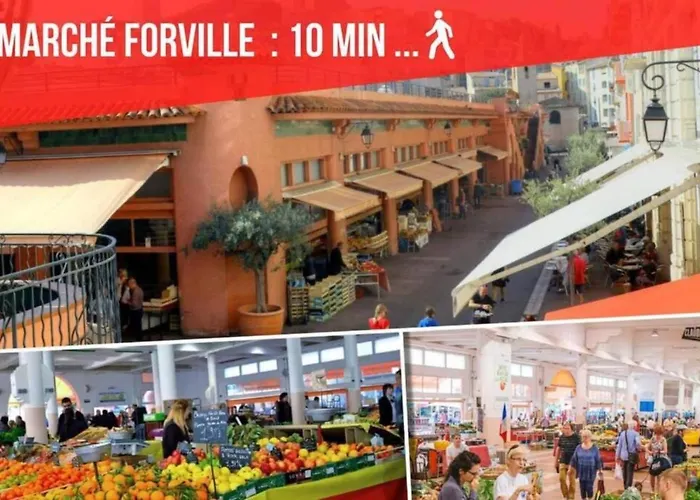 Cocoon Center - Rue D\'Antibes - 200M Plage- Clim - Wifi - Unique